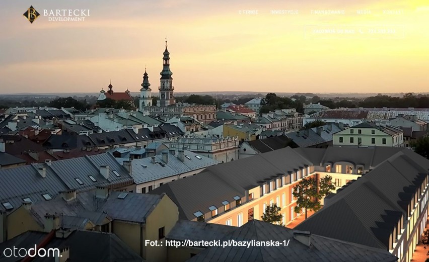 Zamość, Stare Miasto, Bazyliańska 
"Do sprzedania prawa do...