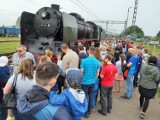 Pociąg Pirat melduje się w Szczecinku w sobotę, 29 maja. Niestety bez parowozu...