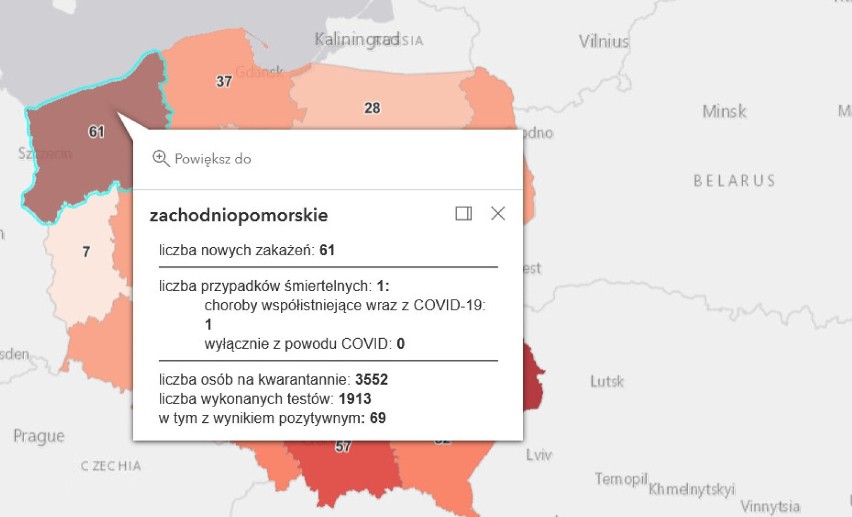 Zachodniopomorskie - 18.09.2021 r.