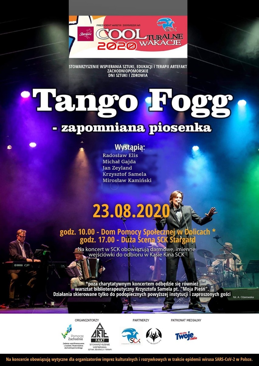 Duża Scena SCK. Program artystyczny "Tango Fogg - Zapomniana piosenka". ZDJĘCIA