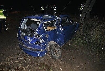 Tragiczny wypadek w Raciborzu. W samochód uderzył rozpędzony...