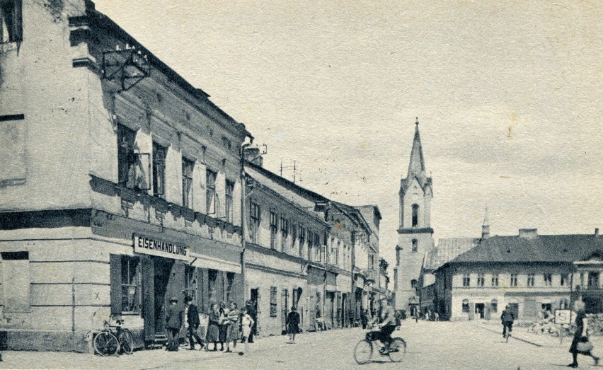 Sklepy na Rynku w czasie okupacji niemieckiej