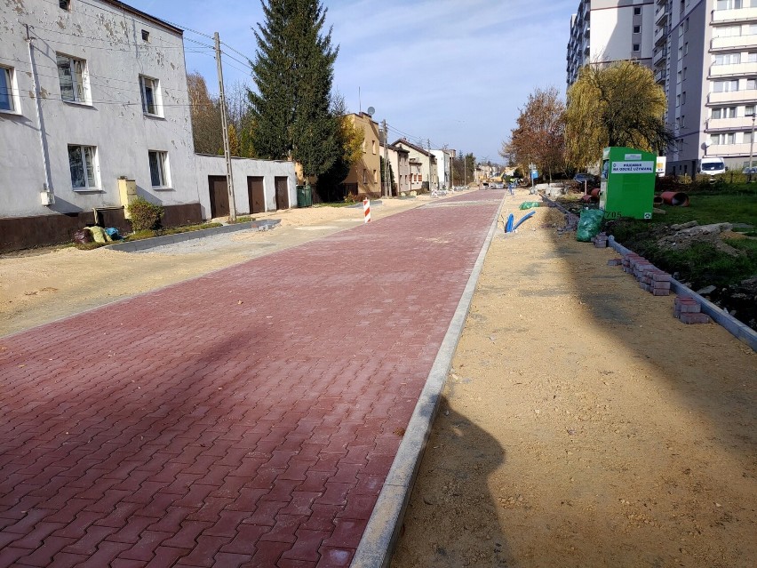 W Czeladzi trwa przebudowa i remont ulicy Ogrodowej...