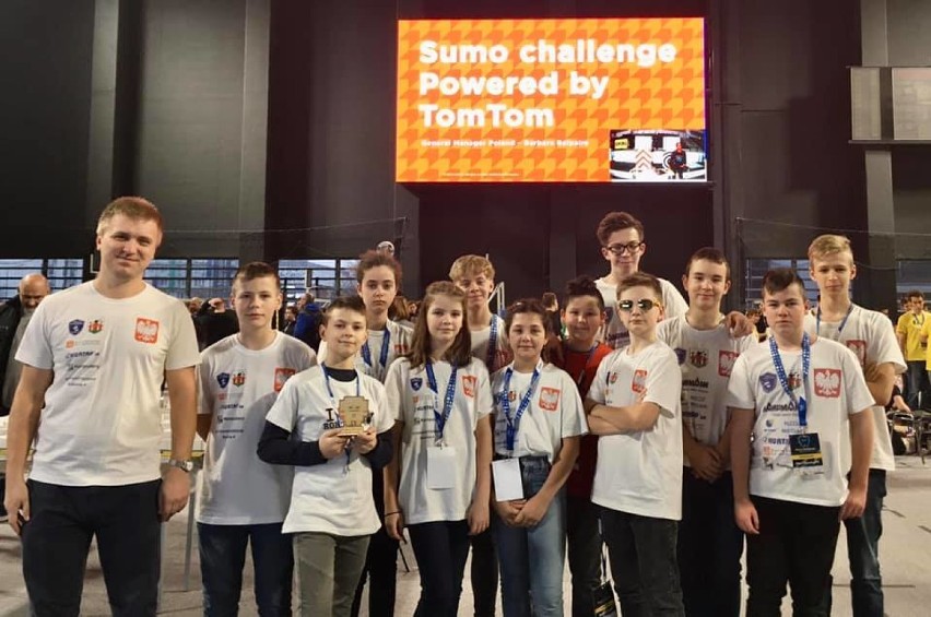 Drugie miejsce w XII Międzynarodowym Turnieju Robotów Sumo Challenge dla SP nr 1