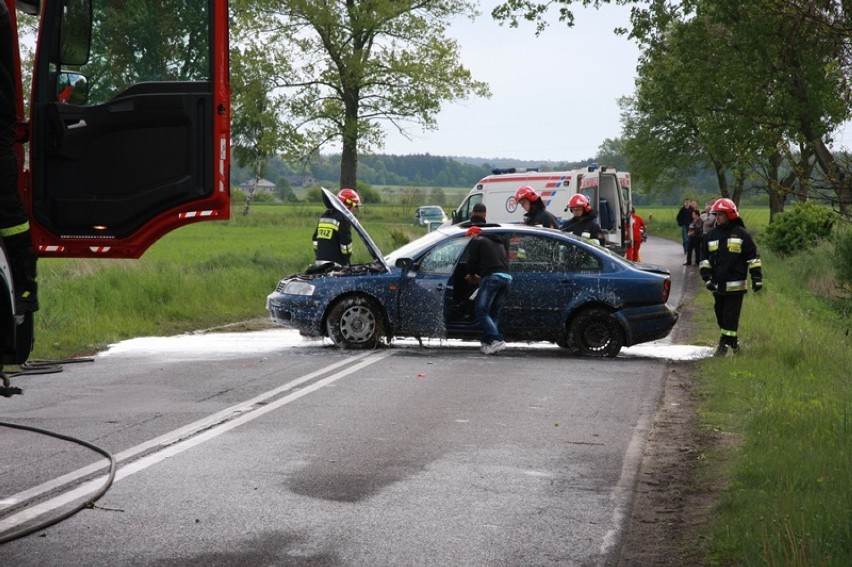 Syców: Wypadek koło Biedronki na Kaliskiej