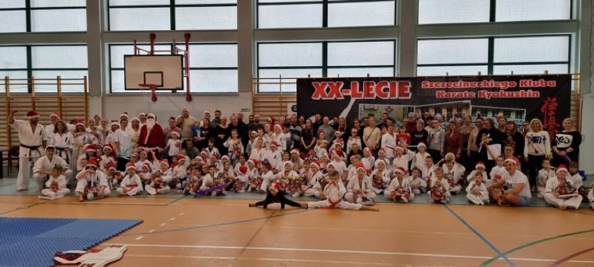 Udane Mikołajki w Szczecineckim Klubie Karate Kyokushin [zdjęcia]