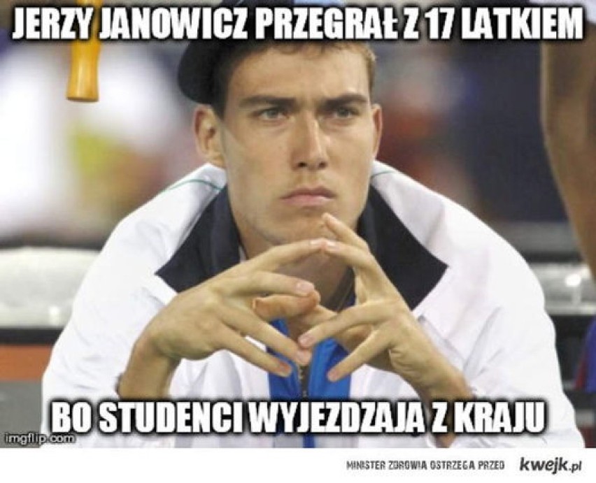 Memy o Janowiczu. Internet kpi z zachowania "Jerzyka" na...