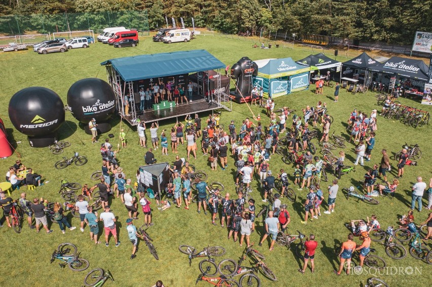 Bike Atelier MTB Maraton Psary 2019 [ZDJĘCIA, WYNIKI]. W zawodach udział wzięło ponad 1000 uczestników.