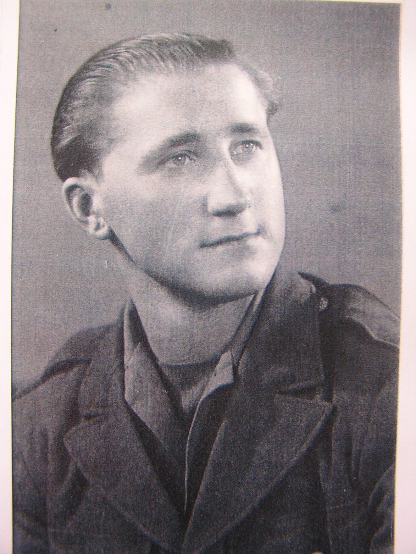 Stefan Brzozowski, zdjęcie wykonane podczas wojny