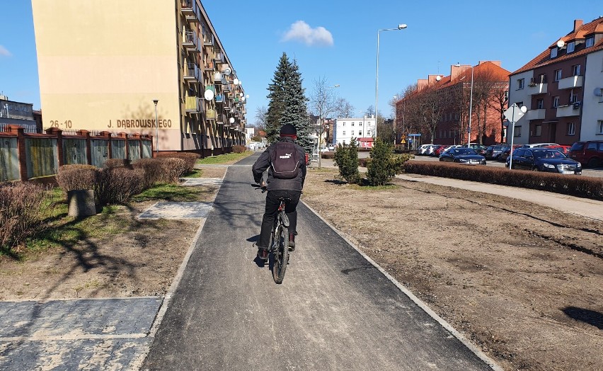 Kolejna, nowa ścieżka rowerowa w centrum Leszna gotowa i to przed terminem