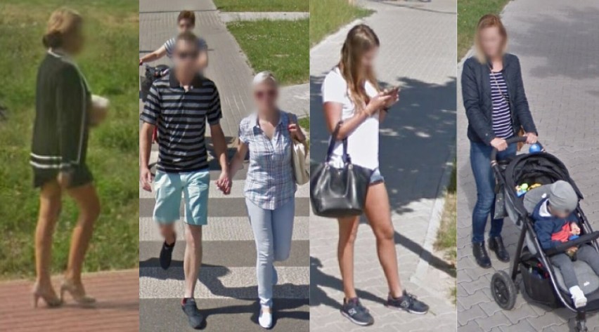 Moda na ulicach Sieradza. Stylizacje mieszkańców uchwycone przez Google Street View. ZDJĘCIA