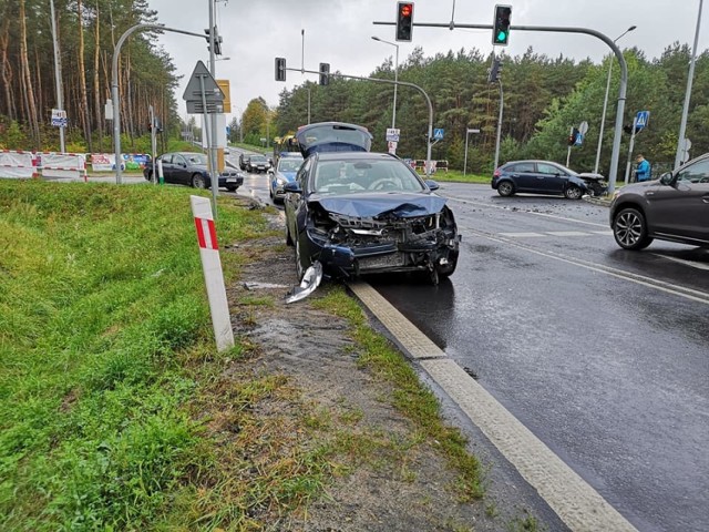 Wypadek w Olkuszu