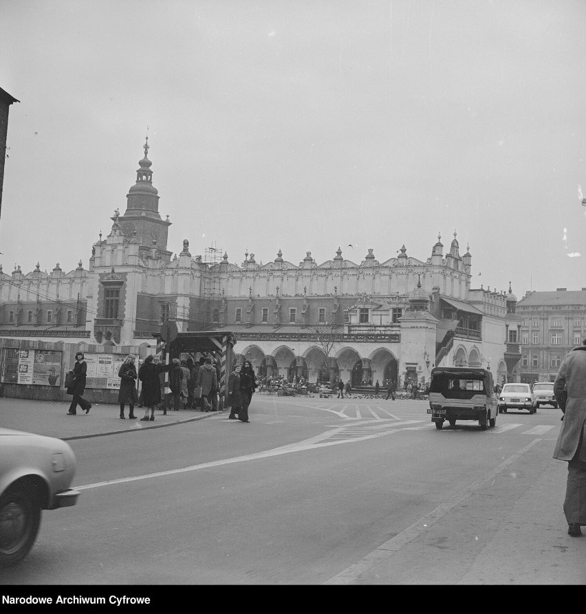 Stare Miasto w Krakowie w 1978 r.