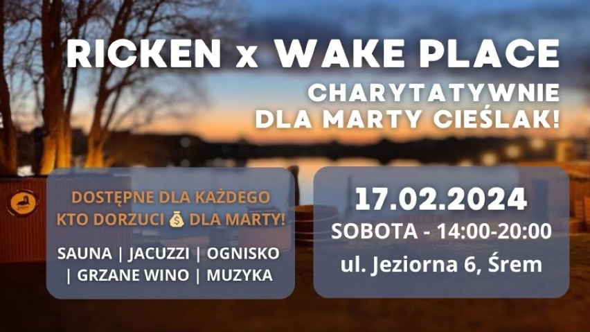 Ricken x Wake Place - Charytatywnie dla Marty Cieślak