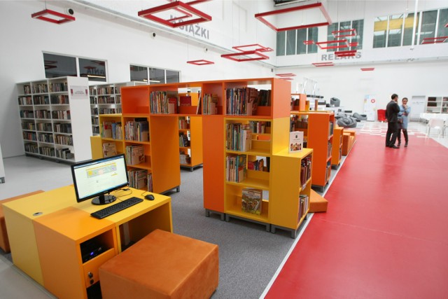 Nowa biblioteka miejska w Hali Grafit