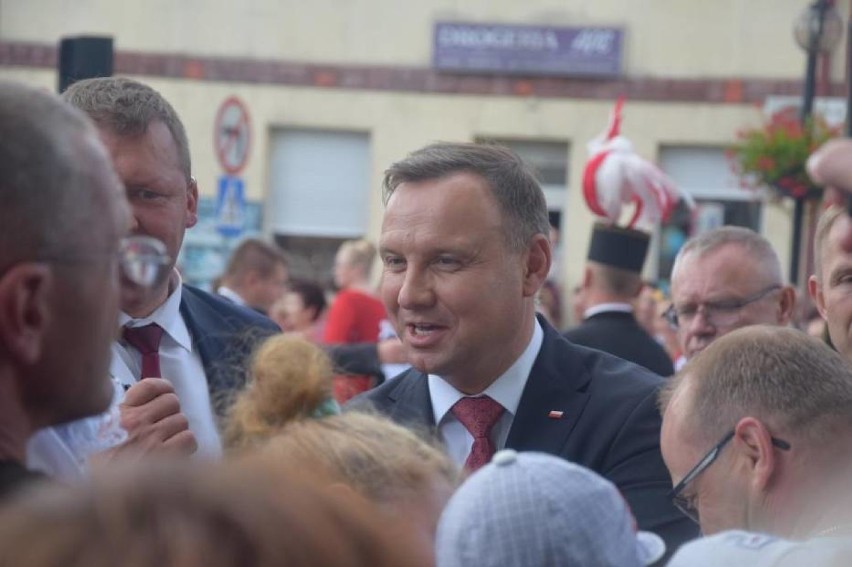 Prezydent Andrzej Duda był w Margoninie [ZOBACZ ZDJĘCIA]