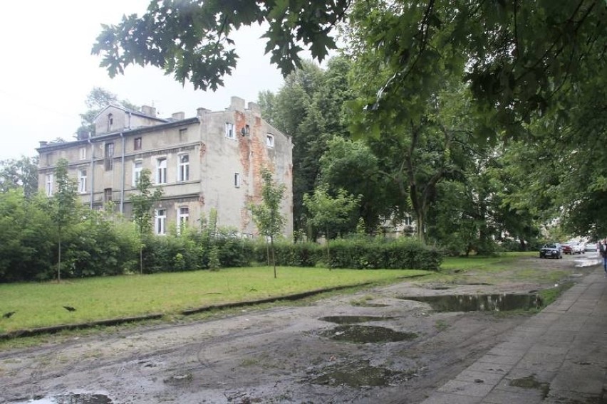 Zielony teren przy ul. Zachodniej 14 w przyszłym roku...