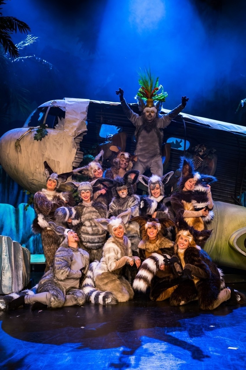 "Madagaskar" spektakl w Teatrze Muzycznym w Łodzi