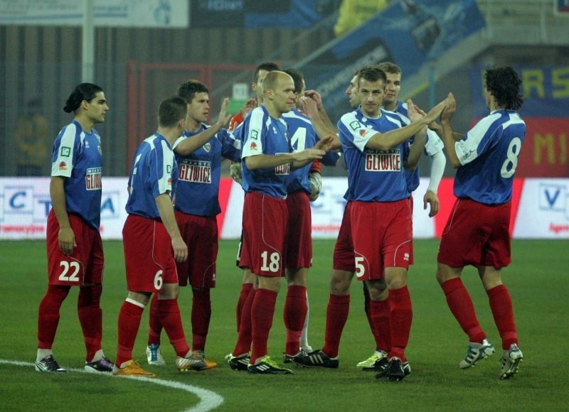 1 liga: Piast Gliwice - Arka Gdynia 2:2 [ZDJĘCIA]. Kędziora ratuje remis Piastowi