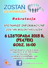 Centrum Wolontariatu w Kraśniku szuka wolonatiuszy