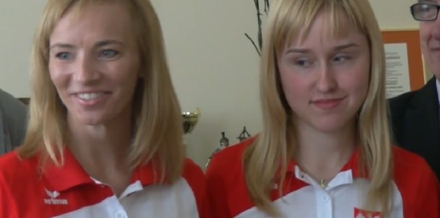 Medalistki w bowlingu: Jadwiga Dudek i Katarzyna Rzepa