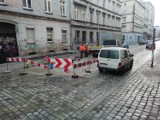Wrocław. Uwaga, zapadła się ulica w centrum miasta!