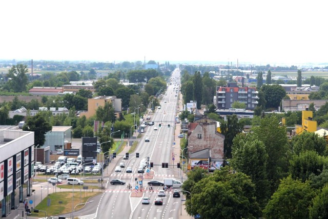 Ulica Wrocławska w Kaliszu. Przyjęto plan zagospodarowania przestrzennego dla strefy usługowej