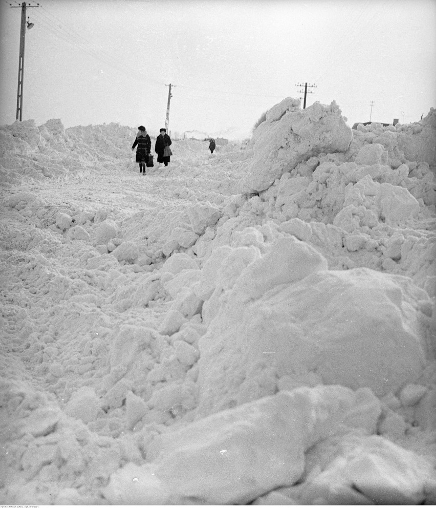 Zima na przełomie roku 1978 i 1979 była wyjątkowo śnieżna....