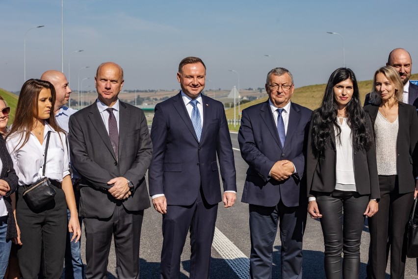 Samochody pojechały już S7. Odcinek od węzła Widoma do węzła Szczepanowice jest otwarty!