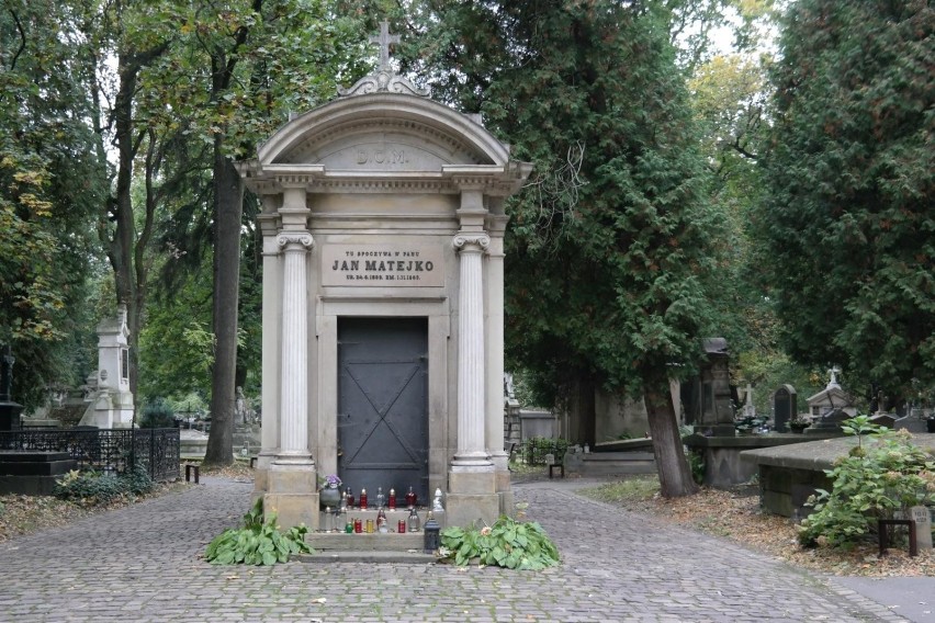Grobowiec Jana Matejki. Lokalizacja: cmentarz Rakowicki,...