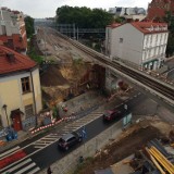 Postępują wielkie inwestycje PKP w Krakowie. Znika most, powstaje nowy wiadukt [ZDJĘCIA]