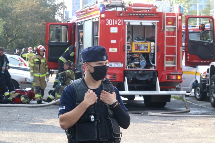 Zobacz zdjęcia z pożaru przy ul. Robotniczej we Wrocławiu