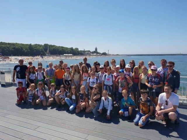 Uczniowie z Krzywinia na wyciecze "szlakiem latarnii morskich"