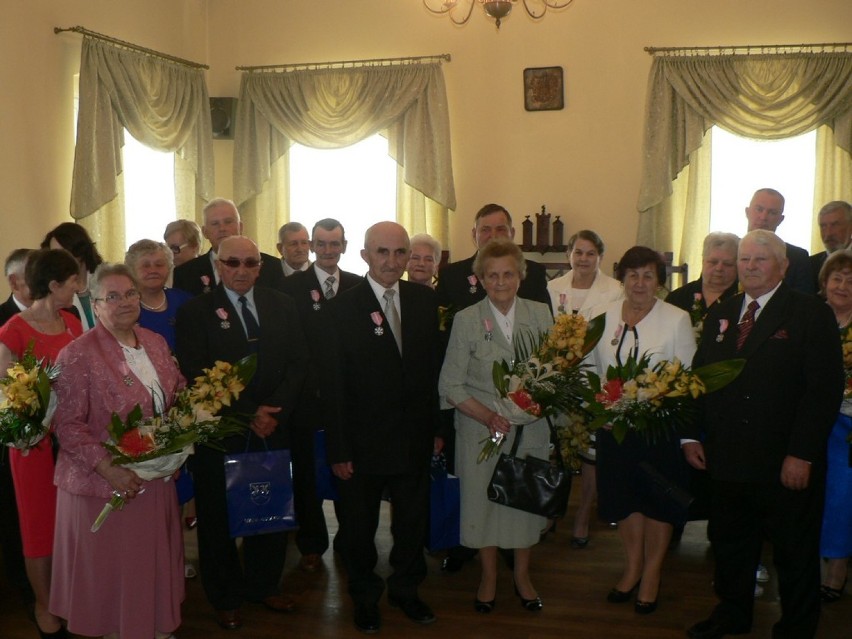 Świętowali 50 lat pożycia małżeńskiego w gminie Łęczyca [ZDJĘCIA]