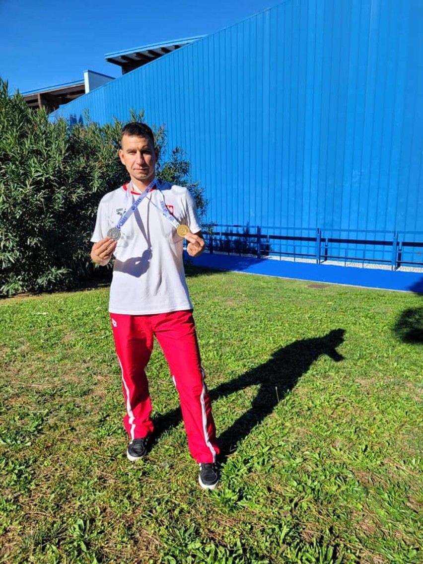 Bartosz Smaruj wraca do Chodzieży z Włoch, ze złotym medalem Mistrzostw Europy Mastersów