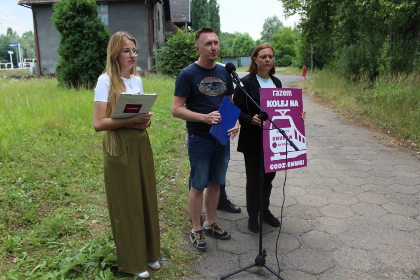 Mieszkańcy Knurowa chcą codziennych połączeń kolejowych do Rybnika