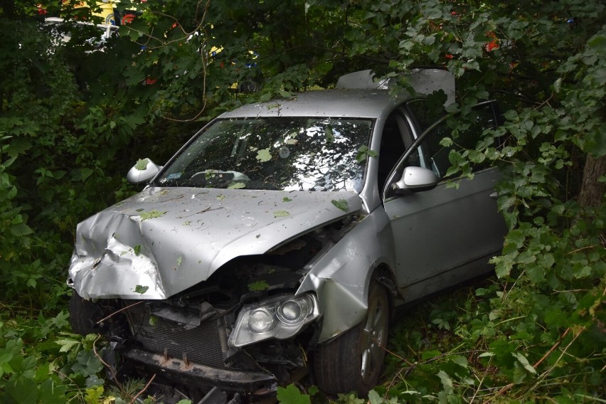 AKTUALIZACJA. Wypadek w gminie Wejherowo (22.07.2022). Ogromny korek na trasie Bolszewo - Zamostne. Utrudnienia w ruchu | ZDJĘCIA