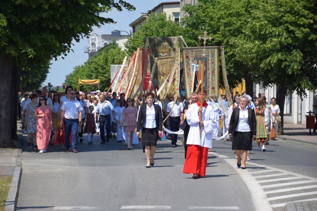 Procesja Bożego Ciała 2023 w Zduńskiej Woli. Więcej na kolejnych zdjęciach