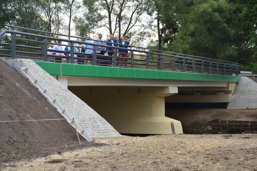 Otwarto most nad rzeką Wierzycą w miejscowości Czysta Woda koło Skarszew