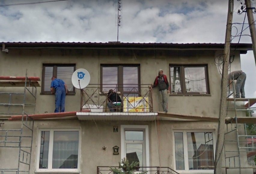 Mieszkańcy Działoszyna na Google Street View. Tak żyło miasto 10 lat temu