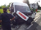 W Pęckowie zderzyły się dwa samochody [FOTO]