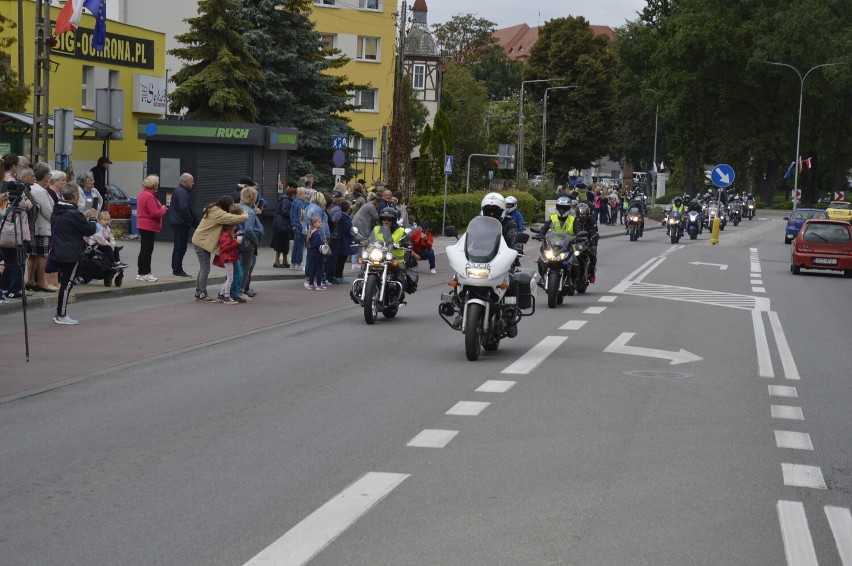 Parada motocykli w Sztumie