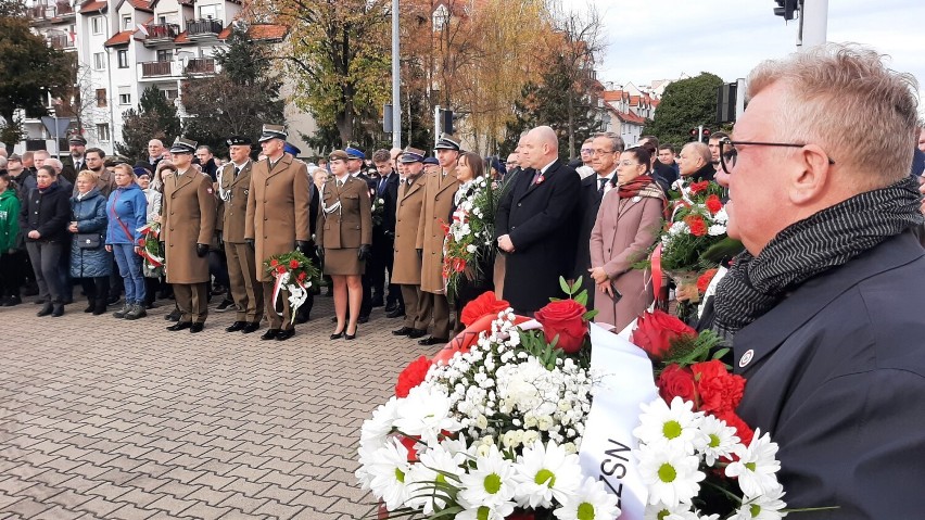 Świętowanie 11 listopada w Lesznie