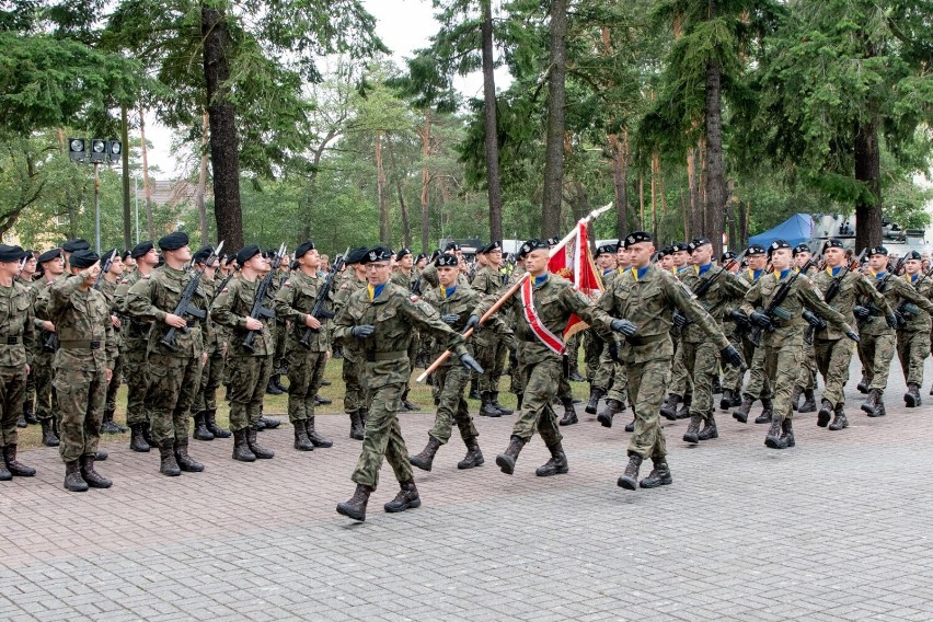 Przysięga żołnierzy dobrowolnej zasadniczej służby wojskowej...