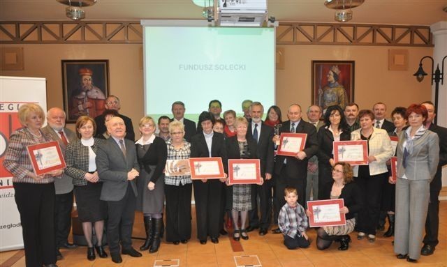 Finaliści konkursu ,,Fundusz Sołecki - najlepsza inicjatywa 2011 r."