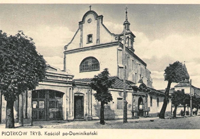 Piotrków, początek  XIX w.  Do  1922 roku dawny kościół...