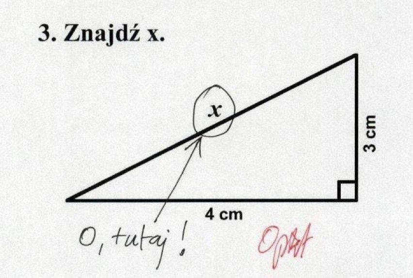 Nauczyciel płakał, jak poprawiał