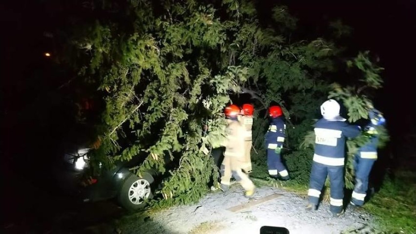 Orkan Ciara w Polsce: Huraganowy wiatr niszczy domy i...