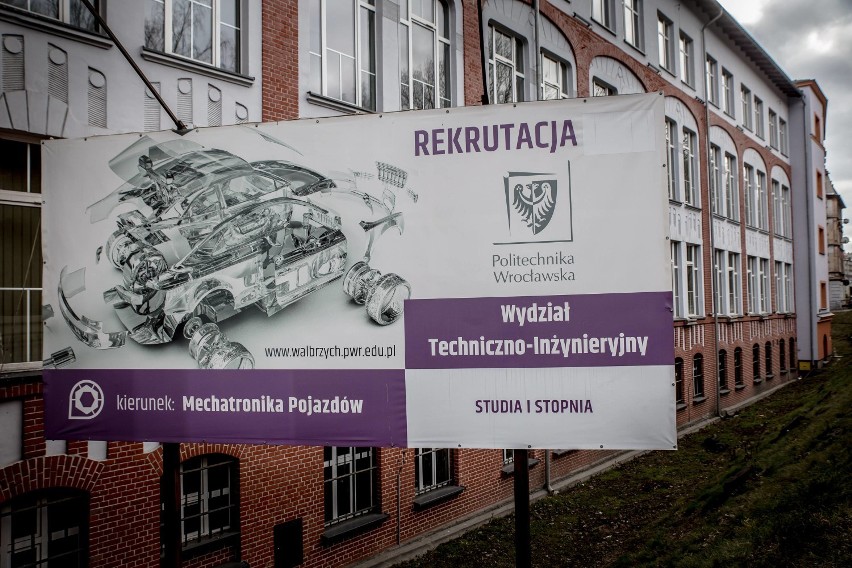 Co będzie z wydziałami zamiejscowymi Politechniki Wrocławskiej? Funkcjonują obecnie takie trzy.