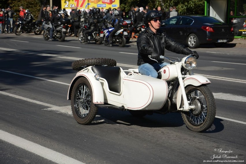 Parada motocyklowa w Poznaniu